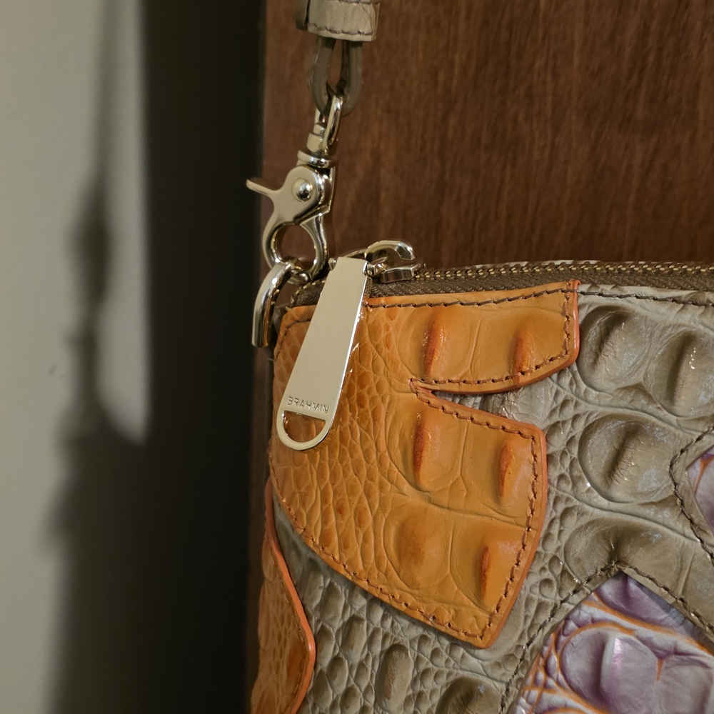 Brahmin Mini Duxbury - Shortbread Brunswick Crossbody Bag - Picture 6 of 16